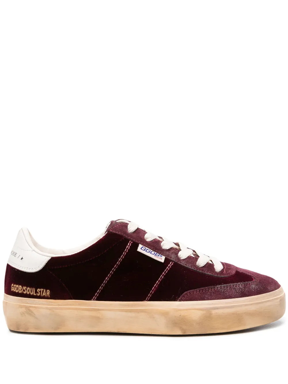 Golden Goose Soul-Star velvet sneakers