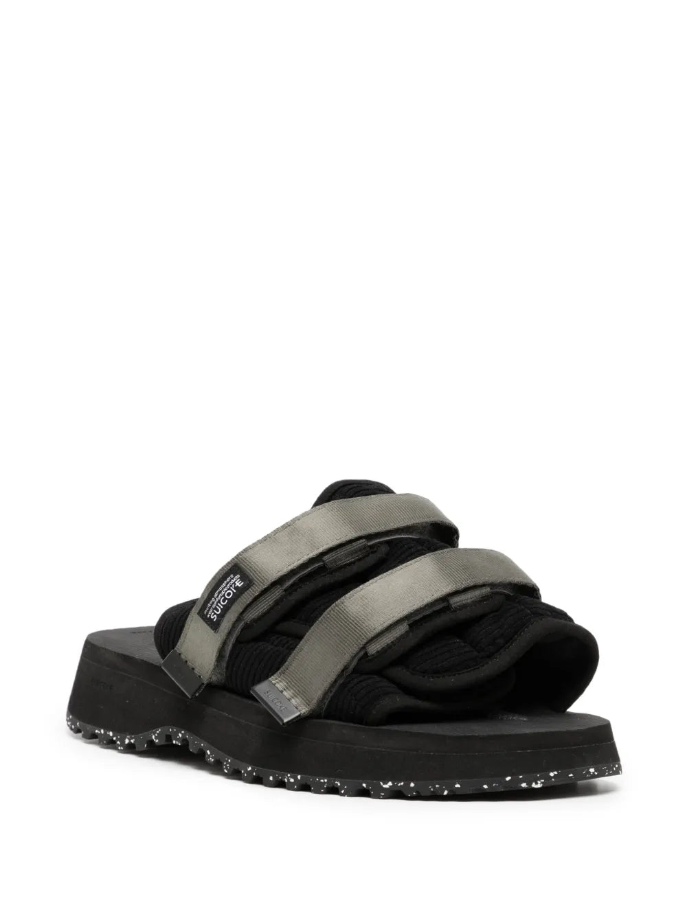 Suicoke Moto-Shellab logo-patch sandals