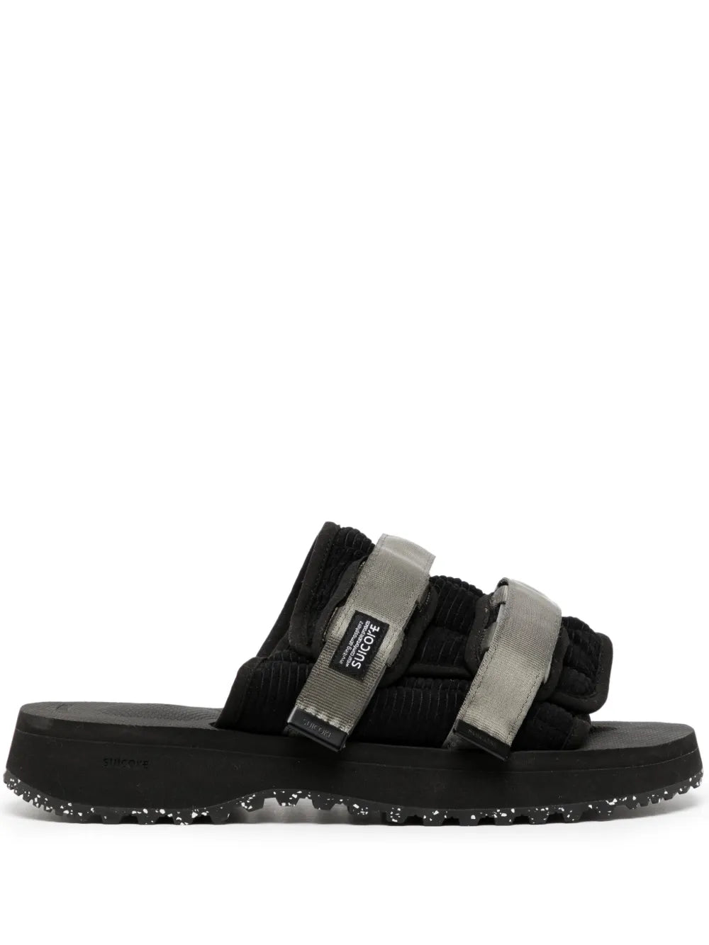 Suicoke Moto-Shellab logo-patch sandals