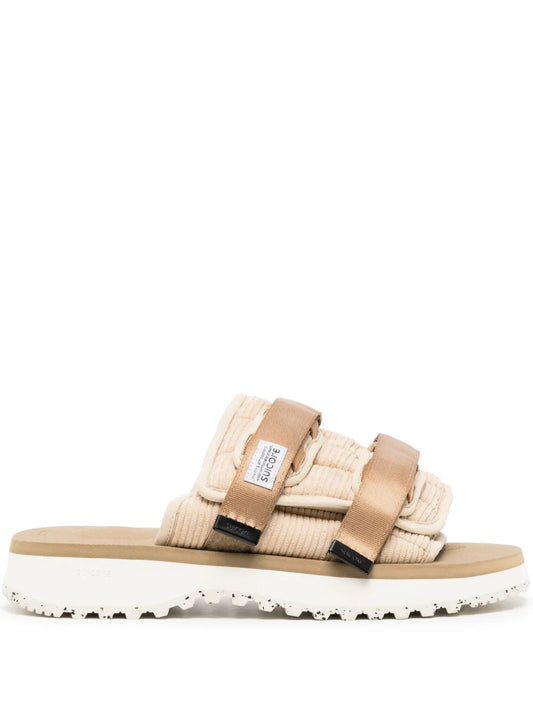 Suicoke Moto-Shellab logo-patch sandals
