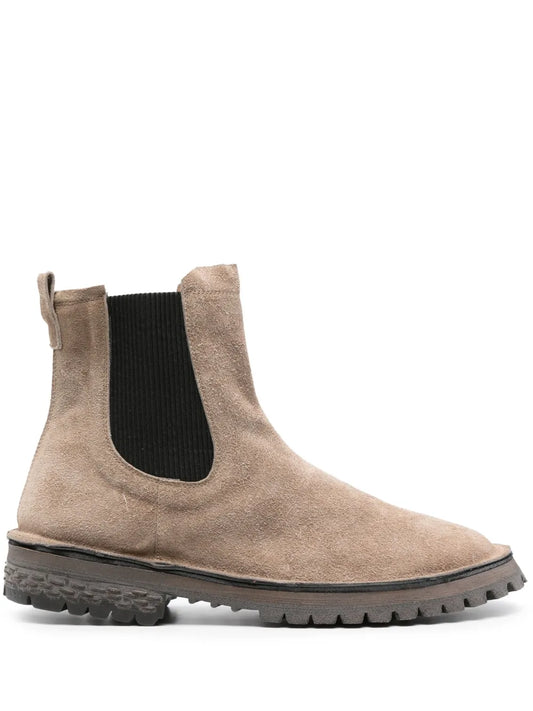 Moma Chelsea suede boots