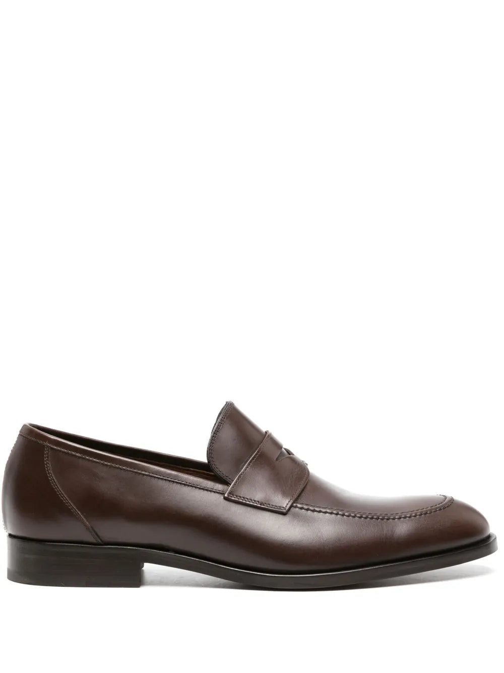 Fratelli Rossetti penny-slot polished leather loafers 