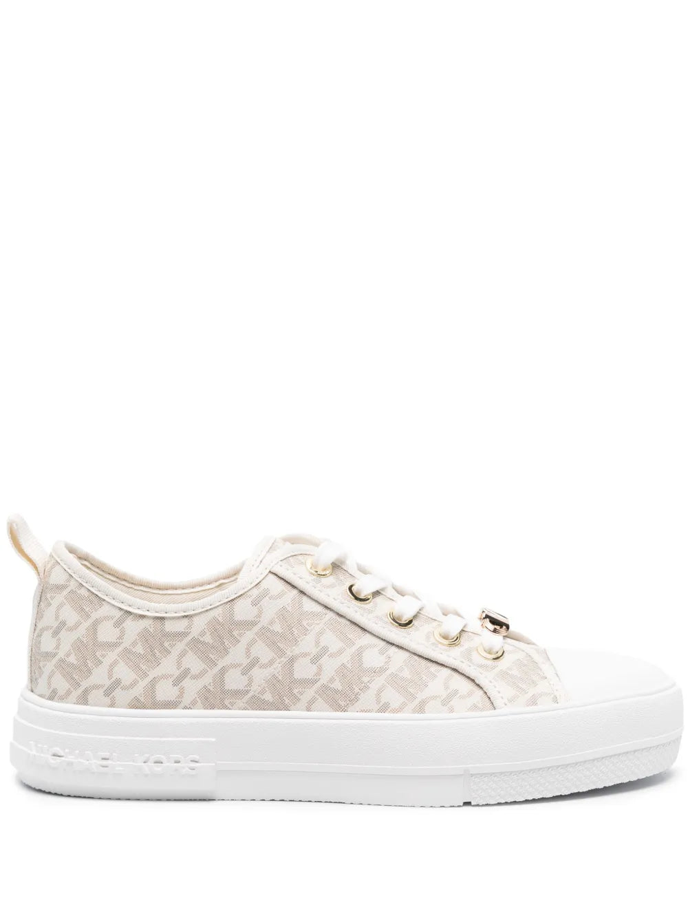 Michael Michael Kors monogram-print round-toe sneakers 