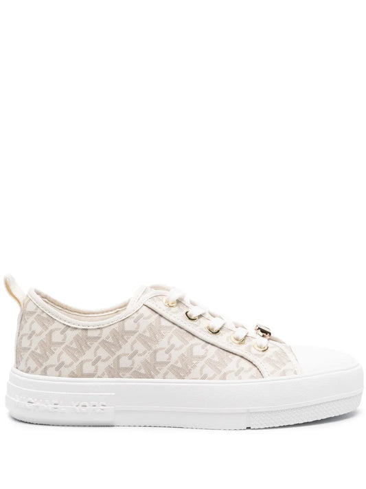 Michael Michael Kors monogram-print round-toe sneakers 
