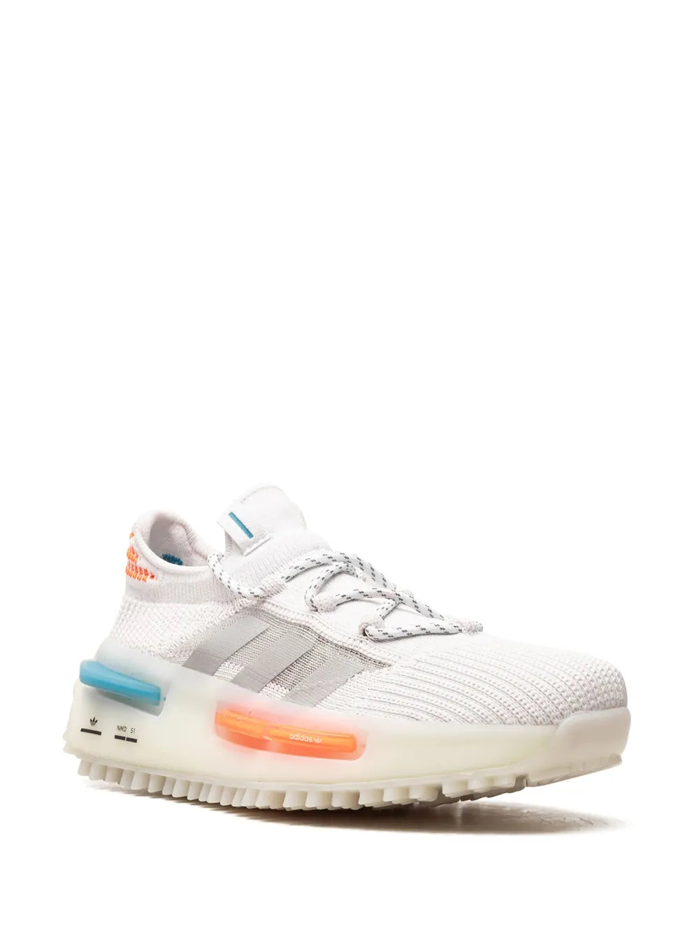 adidas NMD_S1 "Footwear White/Blue/Orange" sneakers