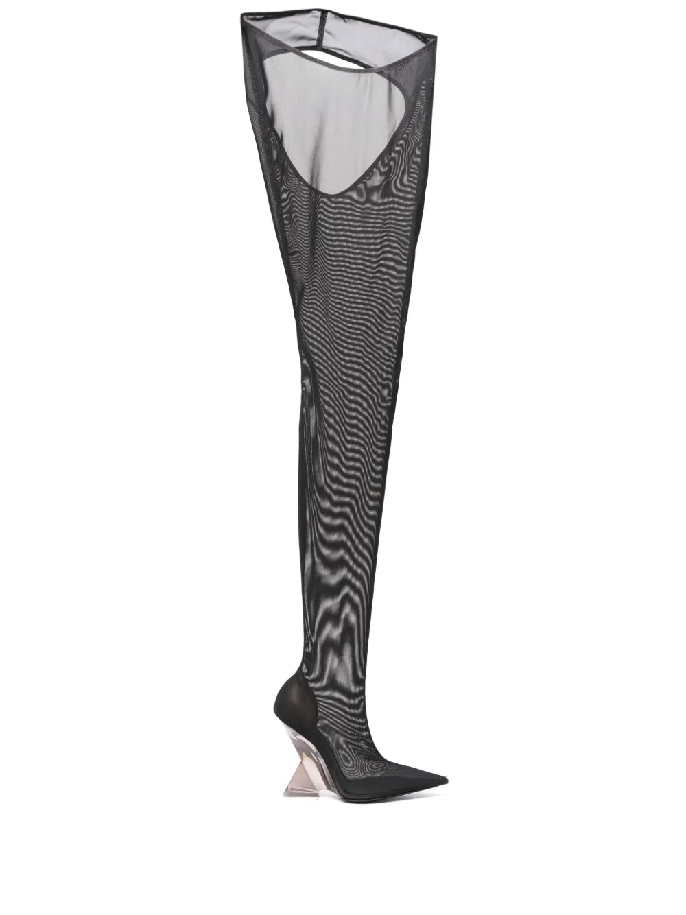 The Attico Cheopissima 105mm thigh-high boots