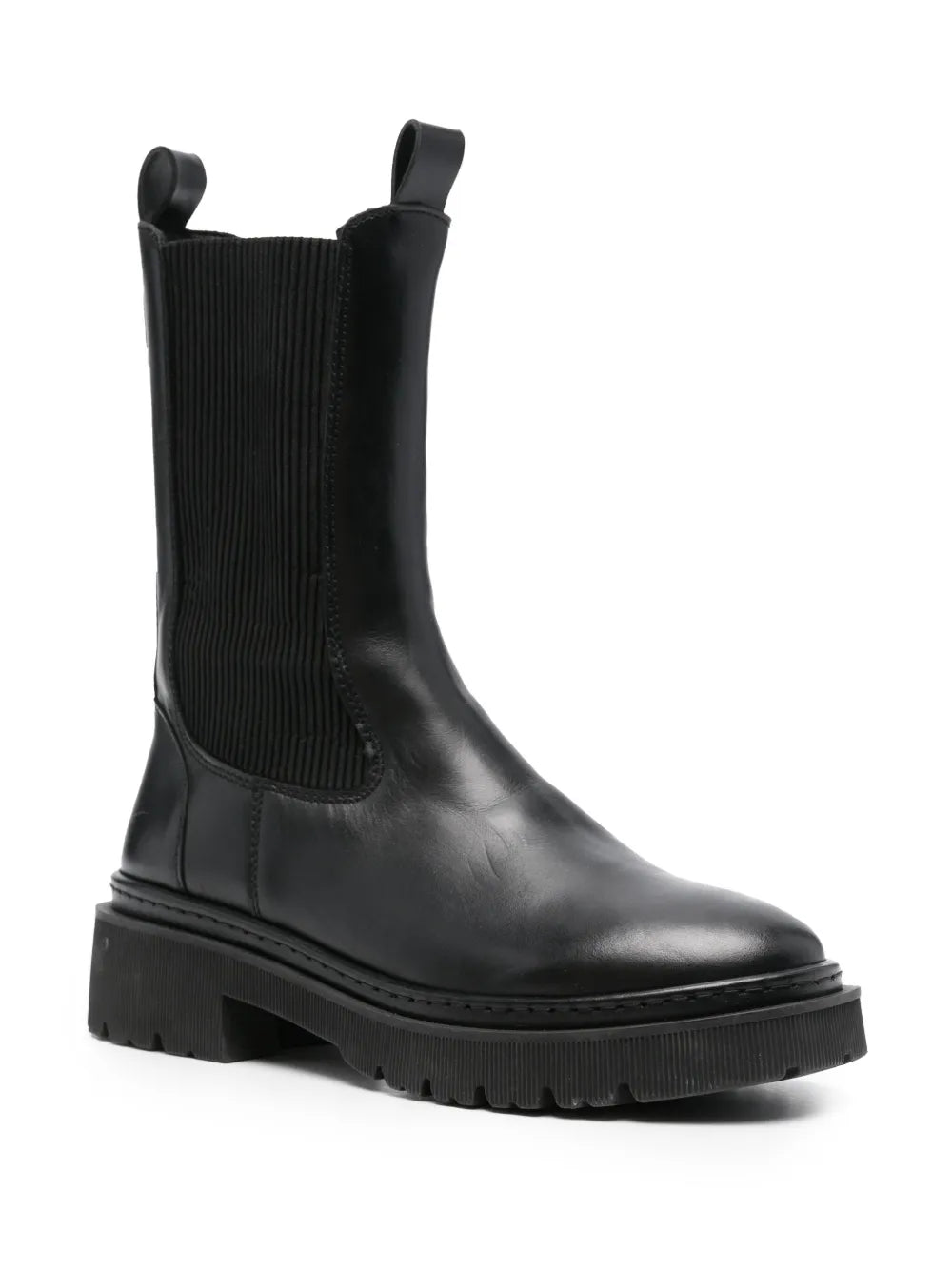 Claudie Pierlot leather Chelsea boots