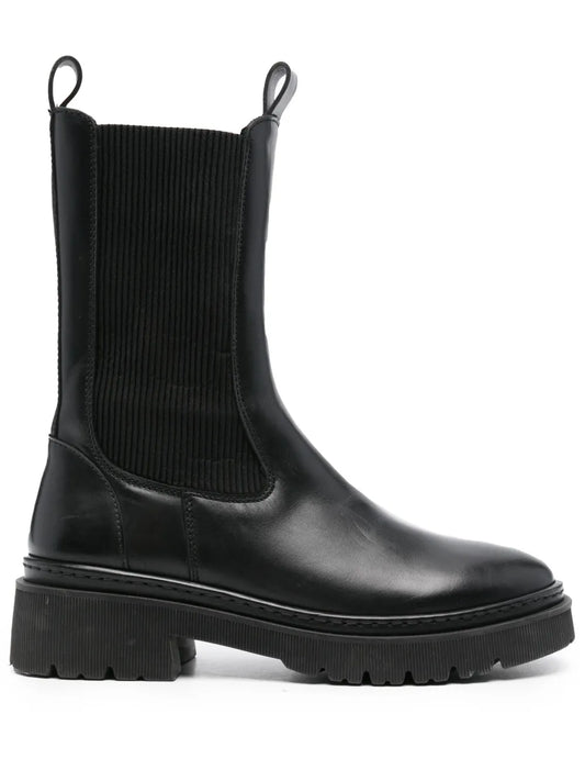 Claudie Pierlot leather Chelsea boots