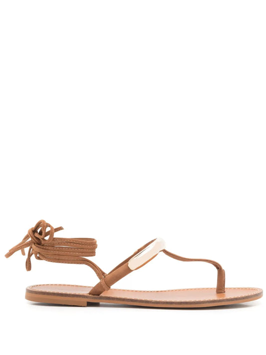 Lenny Niemeyer metal-strap leather sandals