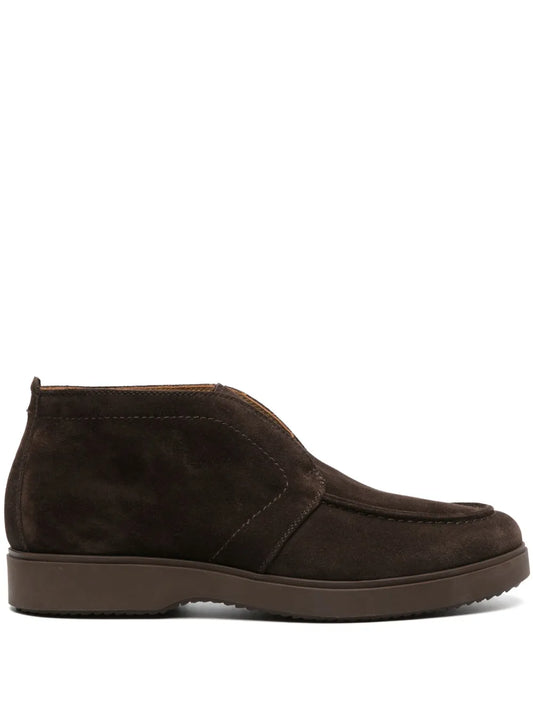 Henderson Baracco almond-toe suede ankle boots