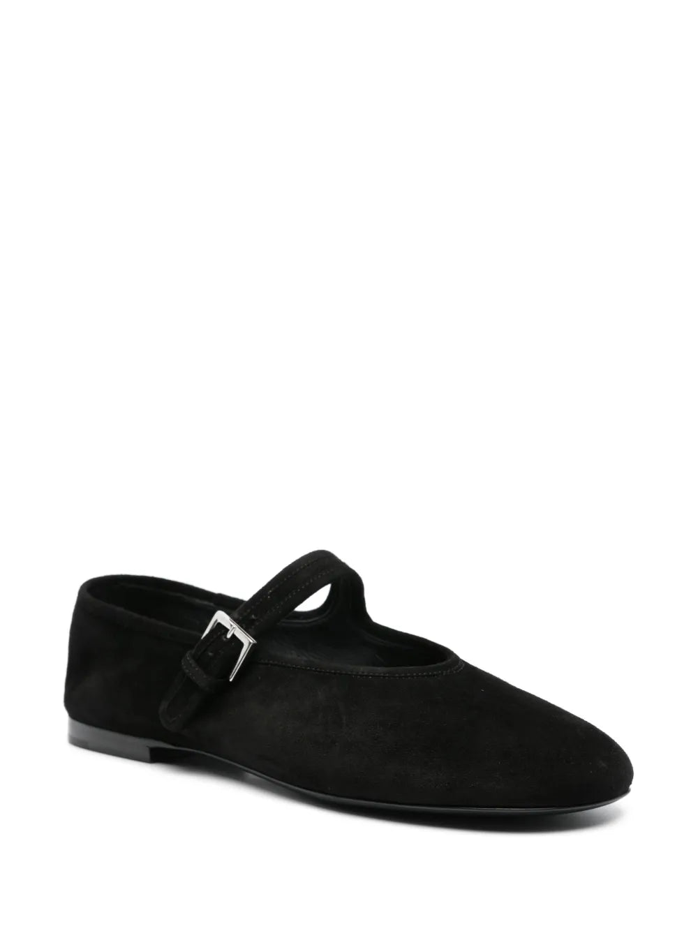 The Row Boheme MJ suede ballerina shoes