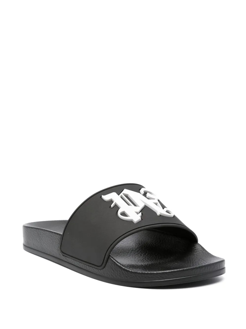 Palm Angels raised-monogram slides