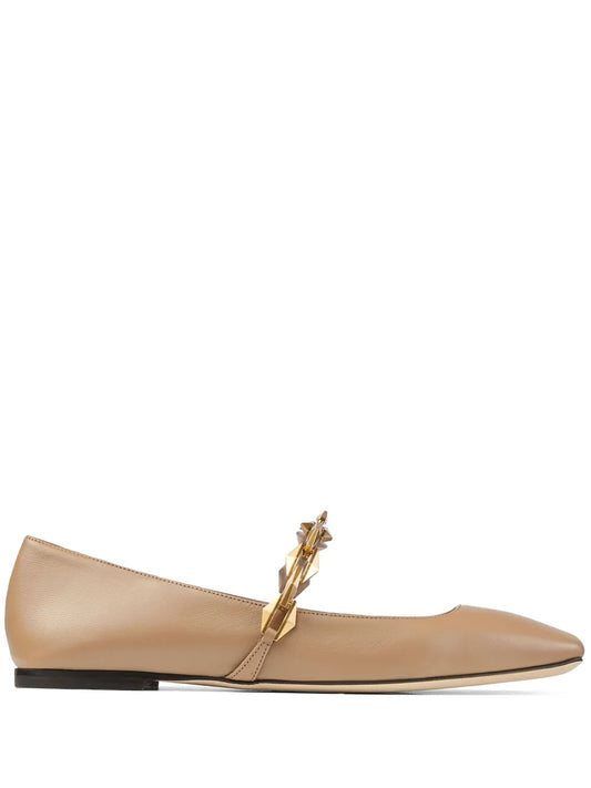 Jimmy Choo Diamond Tilda ballerina shoes