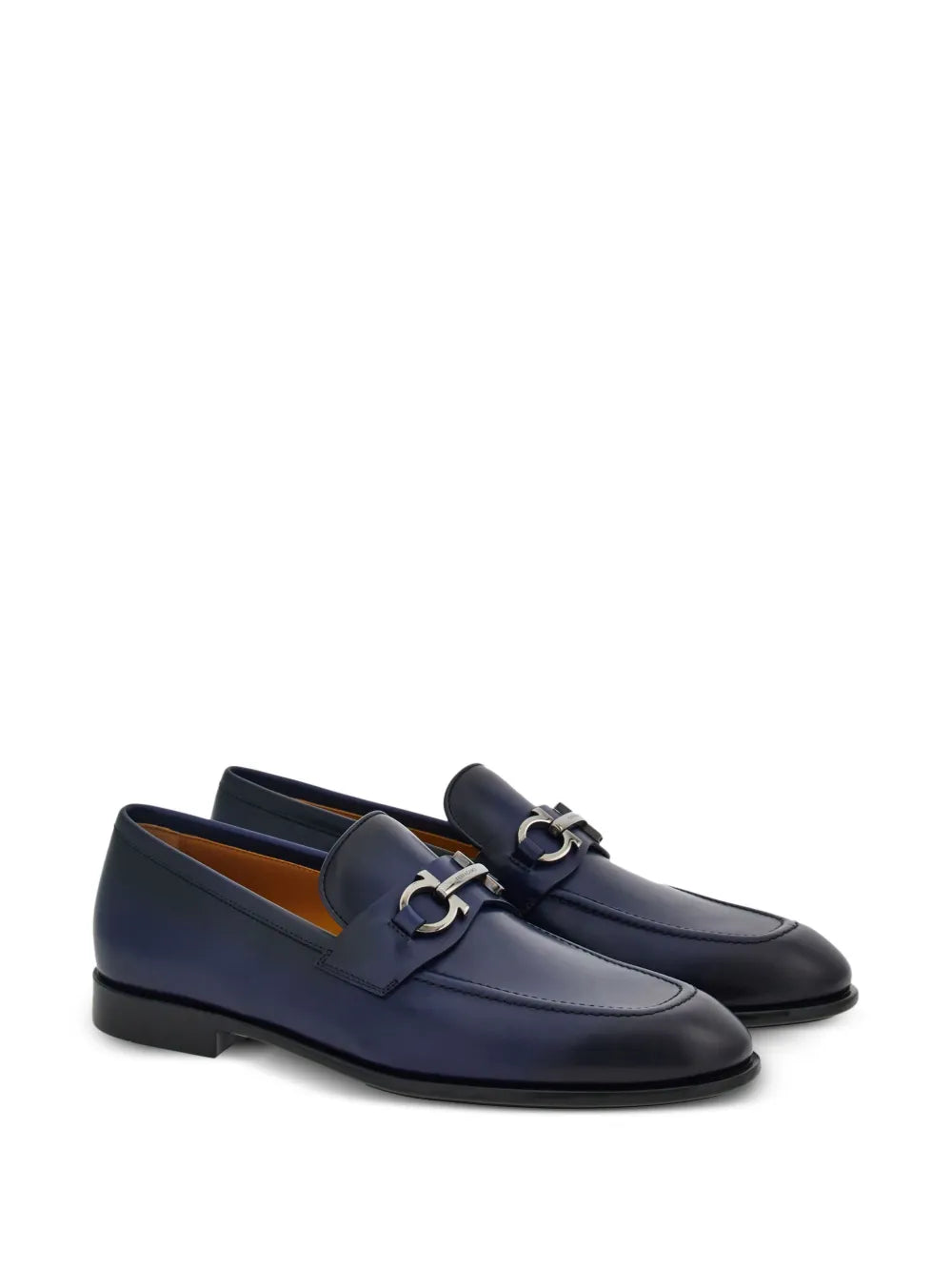 Ferragamo Penny Gancini-plaque loafers