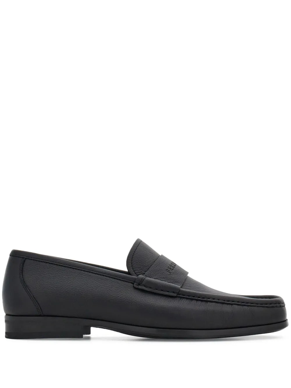 Ferragamo logo-debossed leather loafers