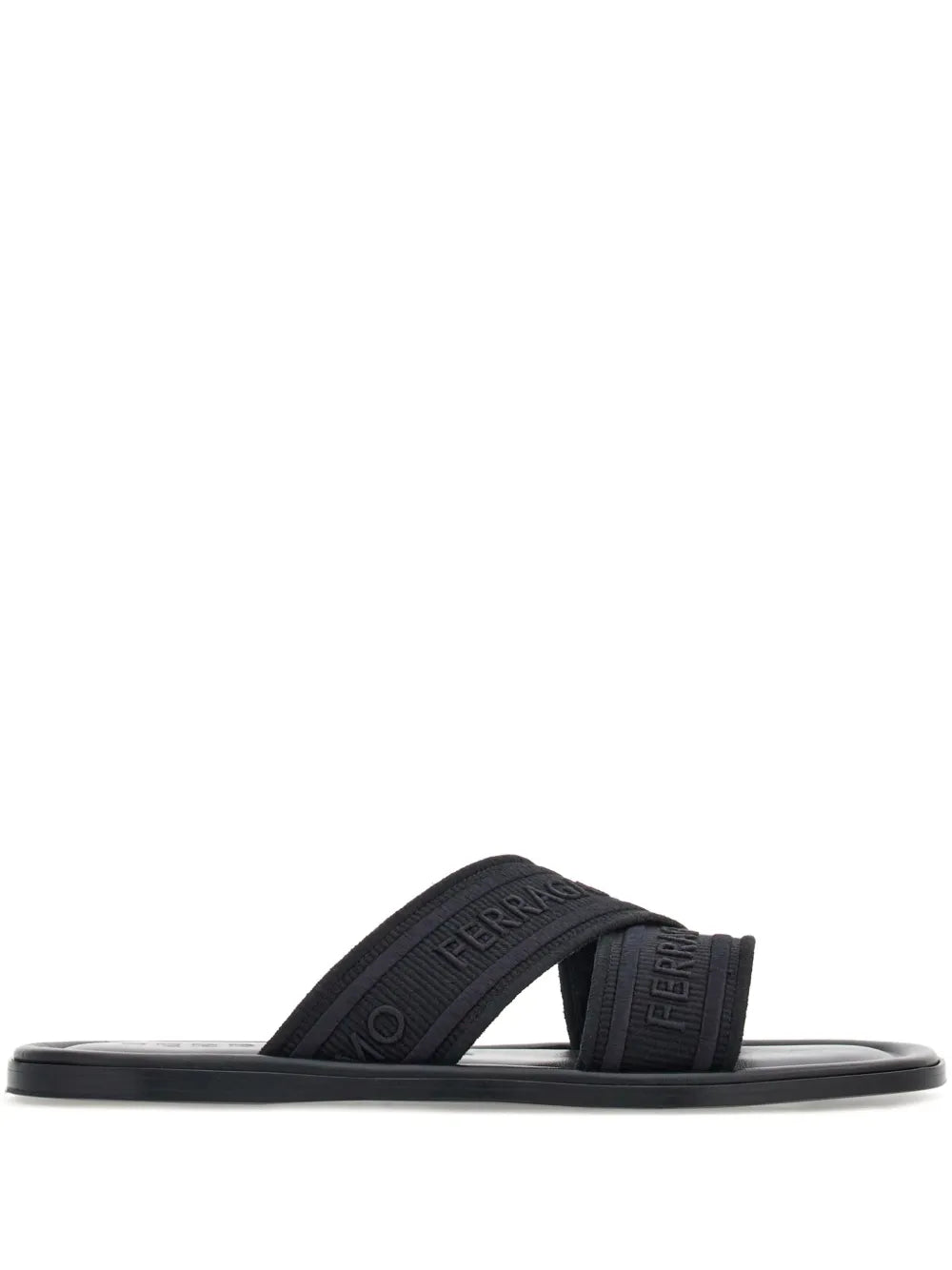 Ferragamo logo-print slip-on style slides 