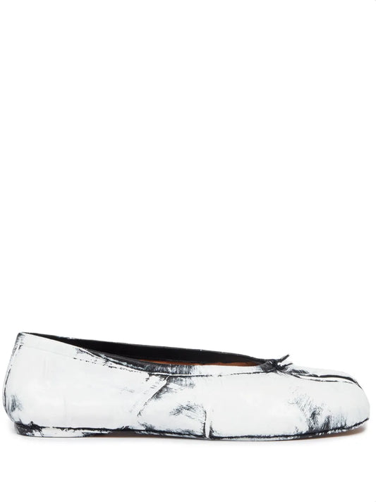 Maison Margiela Tabi New leather ballerina shoes