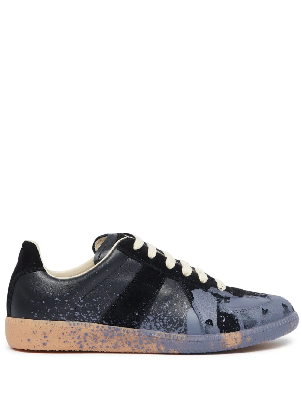 Maison Margiela Replica Paint leather sneakers
