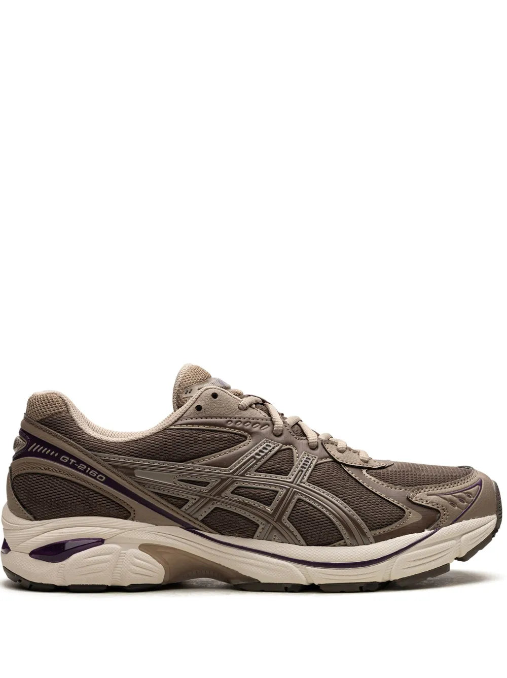 ASICS GT-2160 "Dark Taupe Purple" leather sneakers