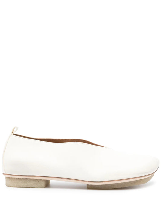 Uma Wang leather ballerina shoes