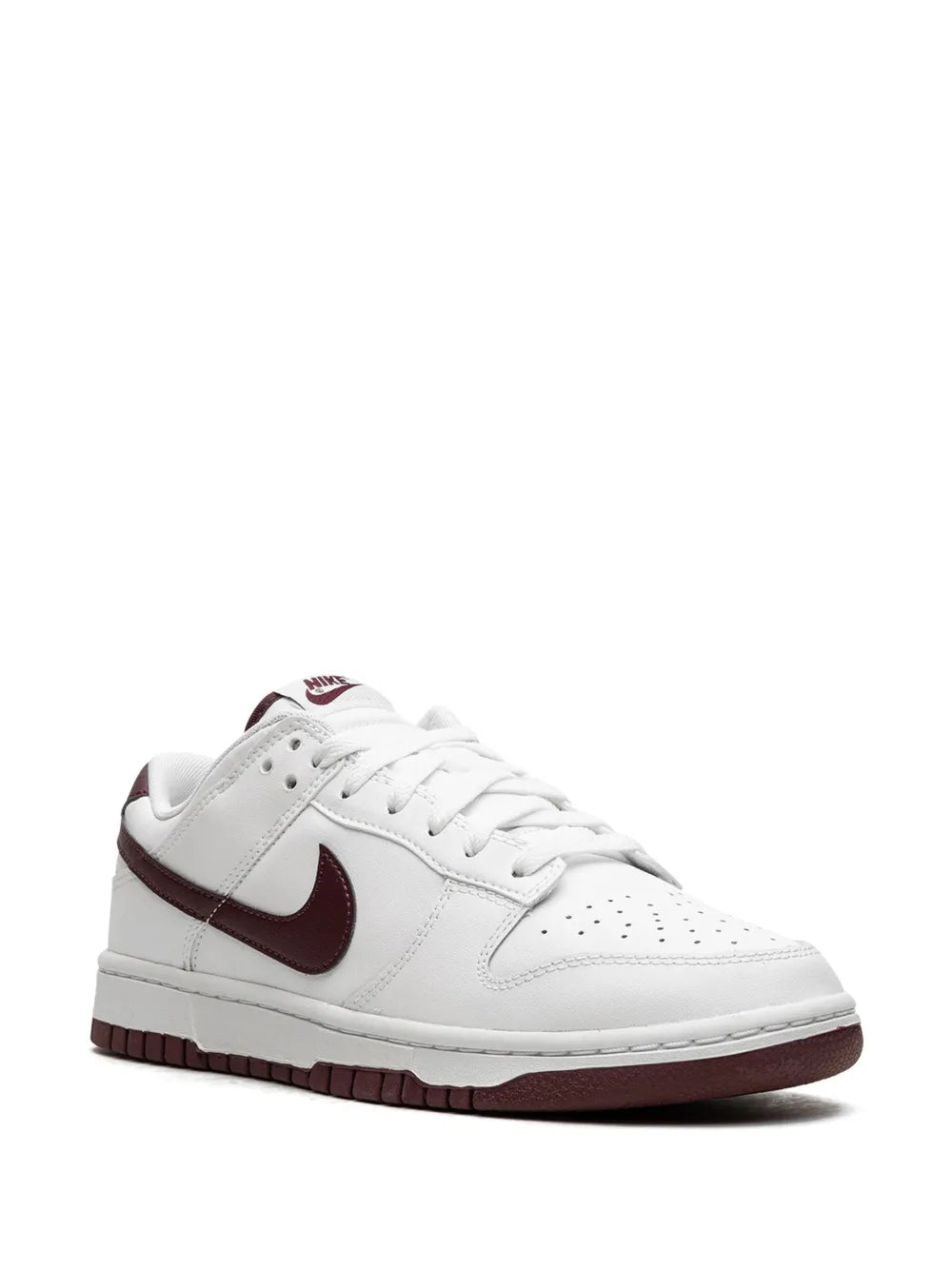 Nike Dunk Low Retro "White/Night Maroon" sneakers