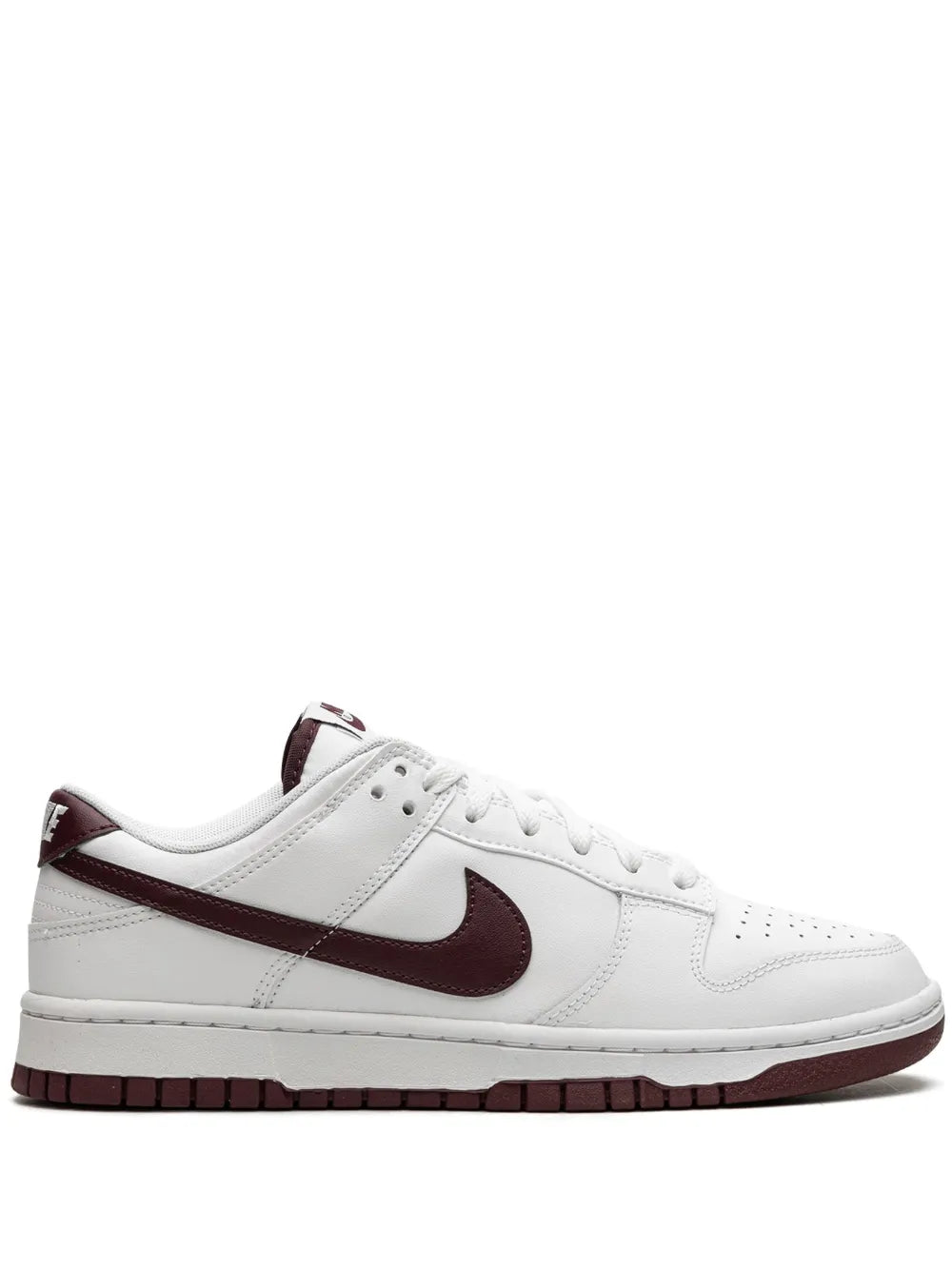 Nike Dunk Low Retro "White/Night Maroon" sneakers