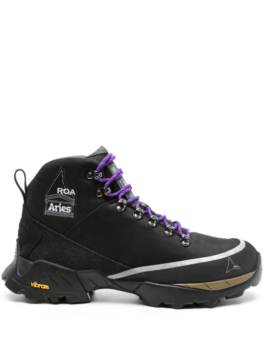 ROA x Aries Andreas leather boots