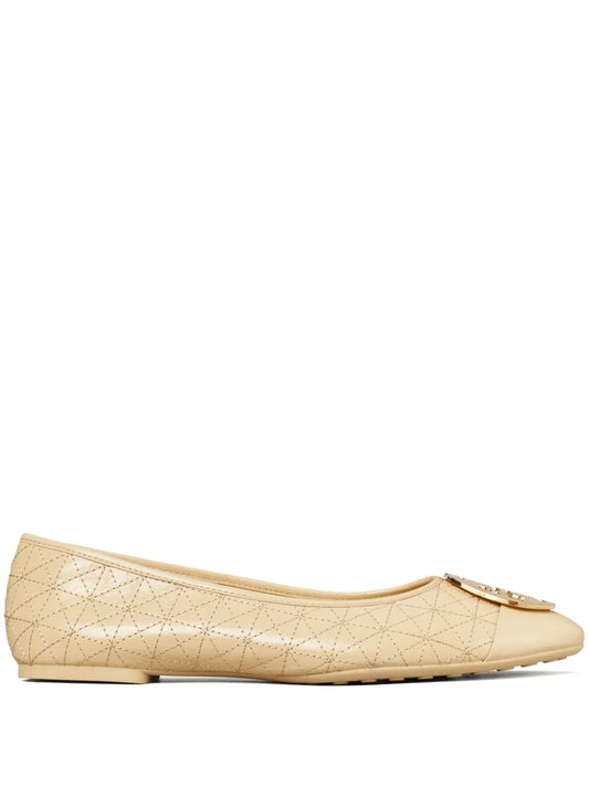 Tory Burch Claire quilted ballerina shoes