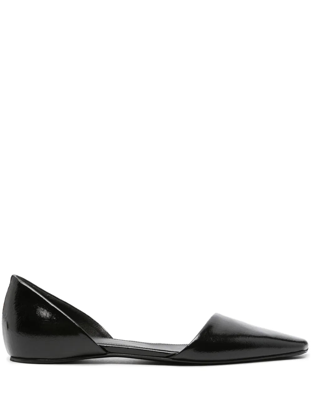 TOTEME The Asymmetric d'Orsay ballerina shoes