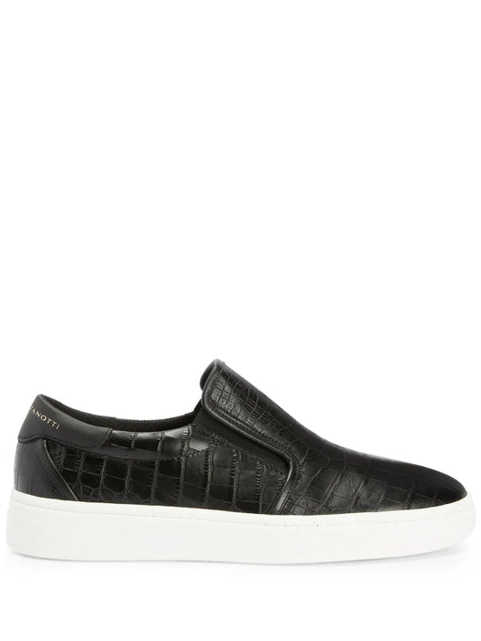Giuseppe Zanotti Gz94 crocodile-embossed leather sneakers