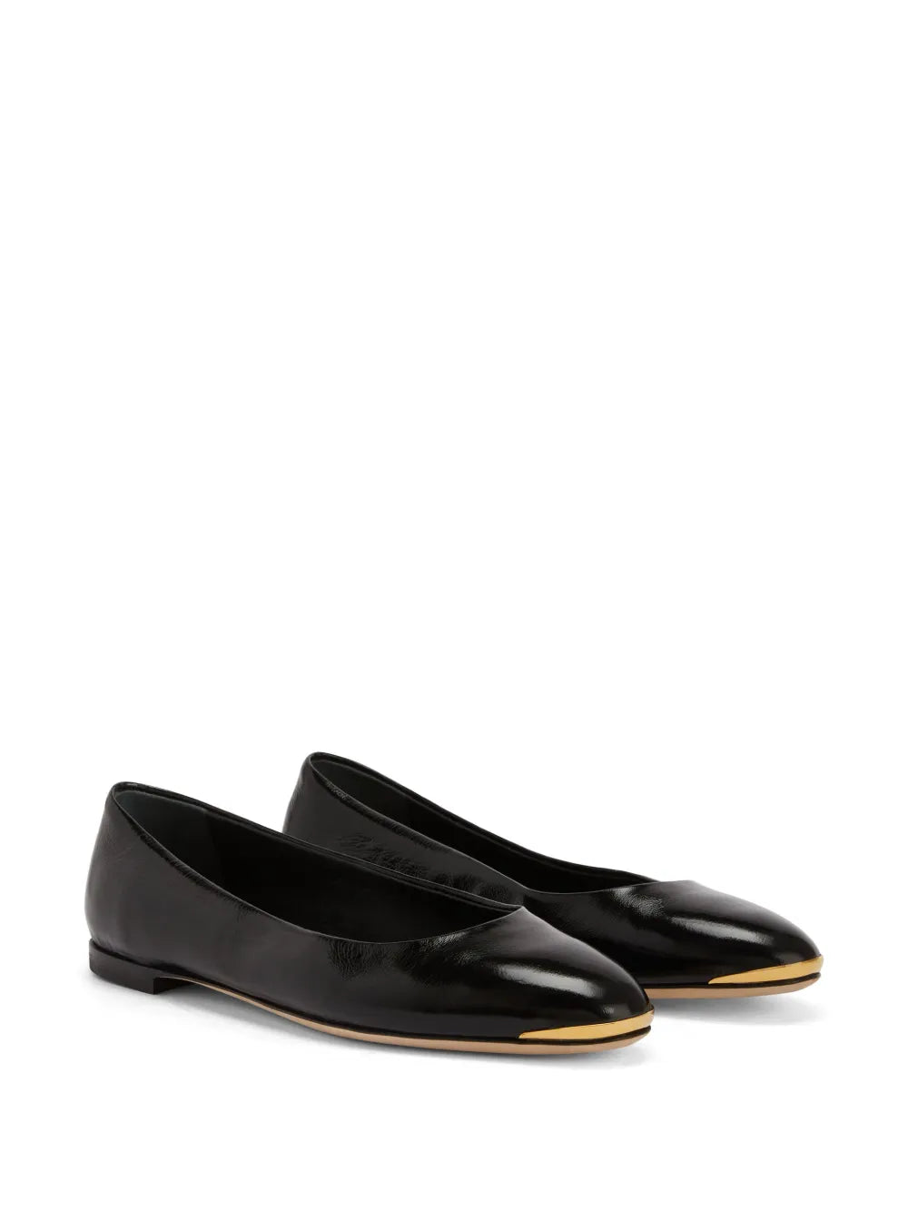 Giuseppe Zanotti Amur 2.0 leather ballerina shoes