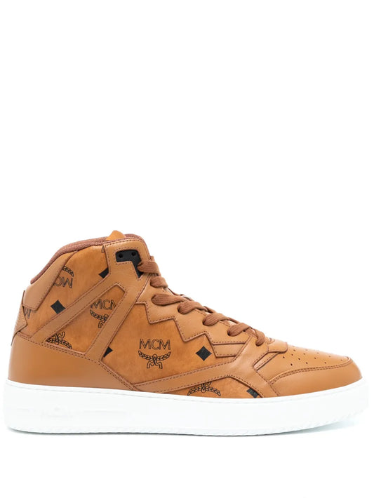 MCM Neo Terrain canvas sneakers