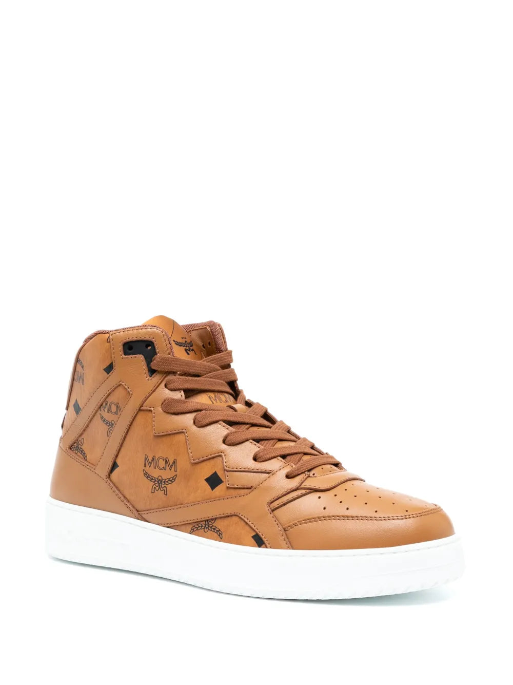 MCM Neo Terrain canvas sneakers