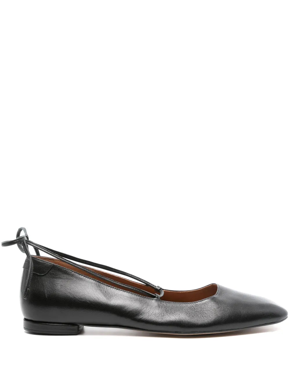 Claudie Pierlot leather ballerina shoes