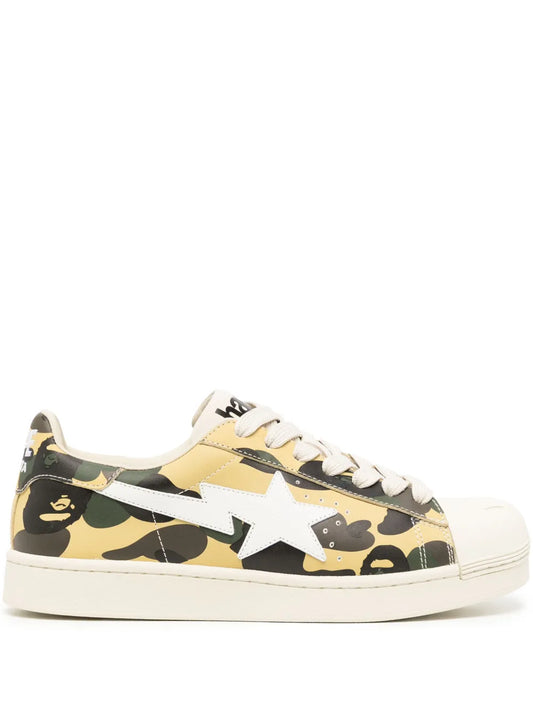 A BATHING APE® Skull STA 1st leather sneakers