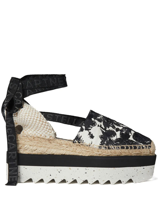 Stella McCartney Gaia Moth platform espadrilles