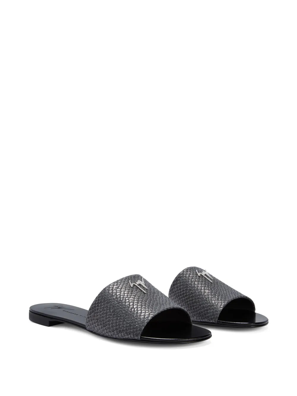 Giuseppe Zanotti Shirley leather slides
