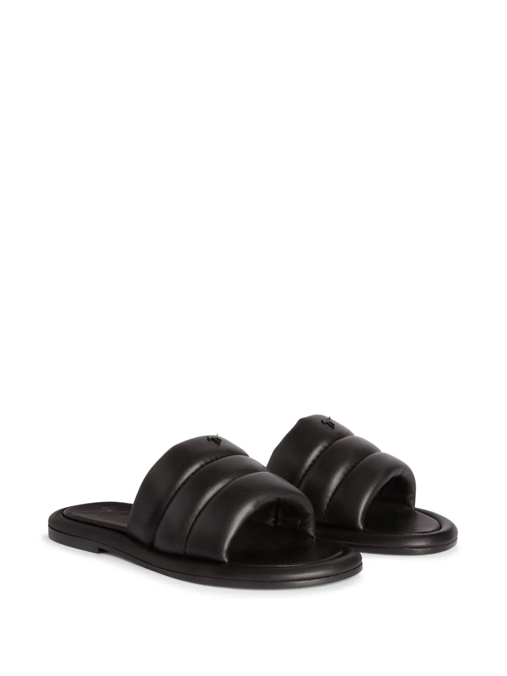 Giuseppe Zanotti Harmande leather slides