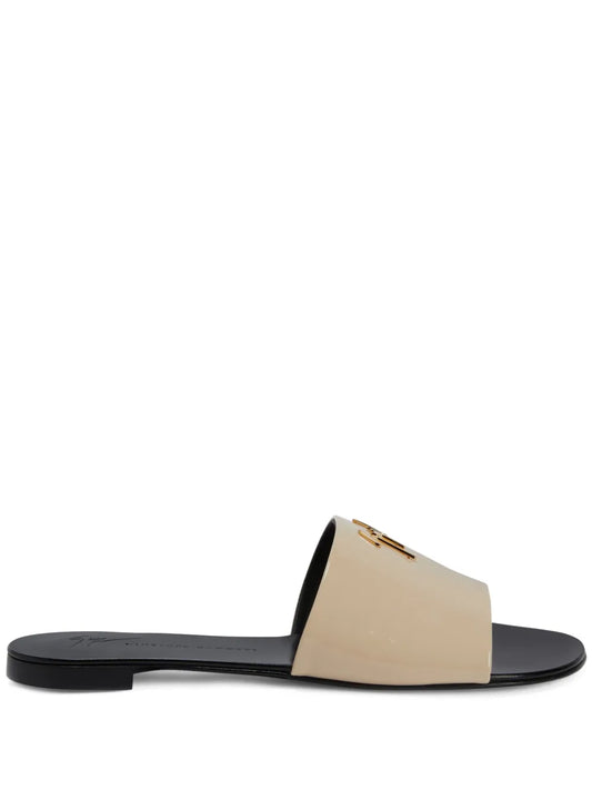 Giuseppe Zanotti Shirley leather slides
