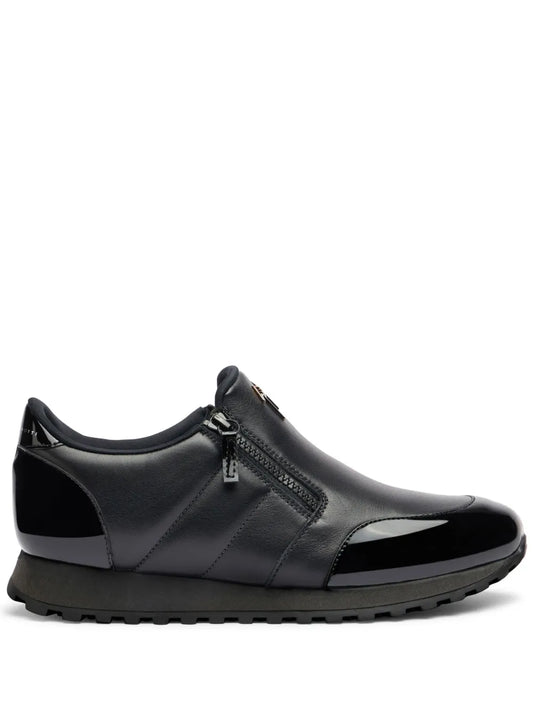 Giuseppe Zanotti Idle Run quilted leather zip-up loafers