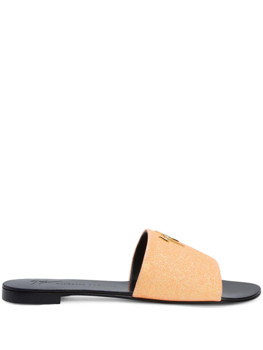 Giuseppe Zanotti Shirley glitter-embellished slides