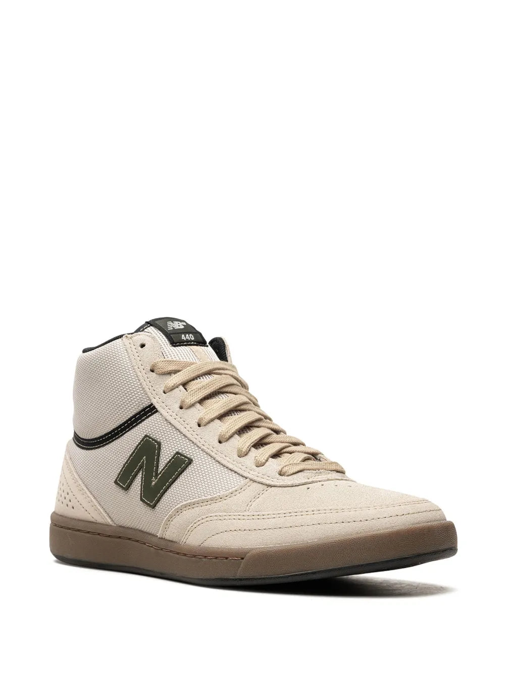 New Balance Numeric 440 High "White/Green" sneakers