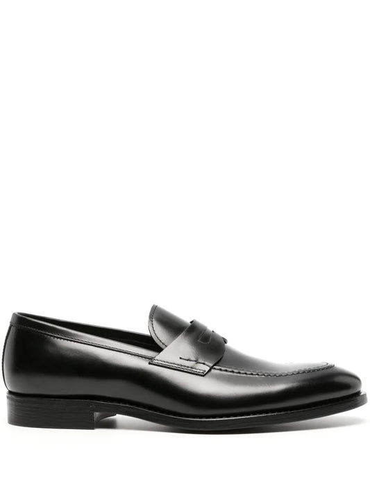 Henderson Baracco penny-slot leather loafers