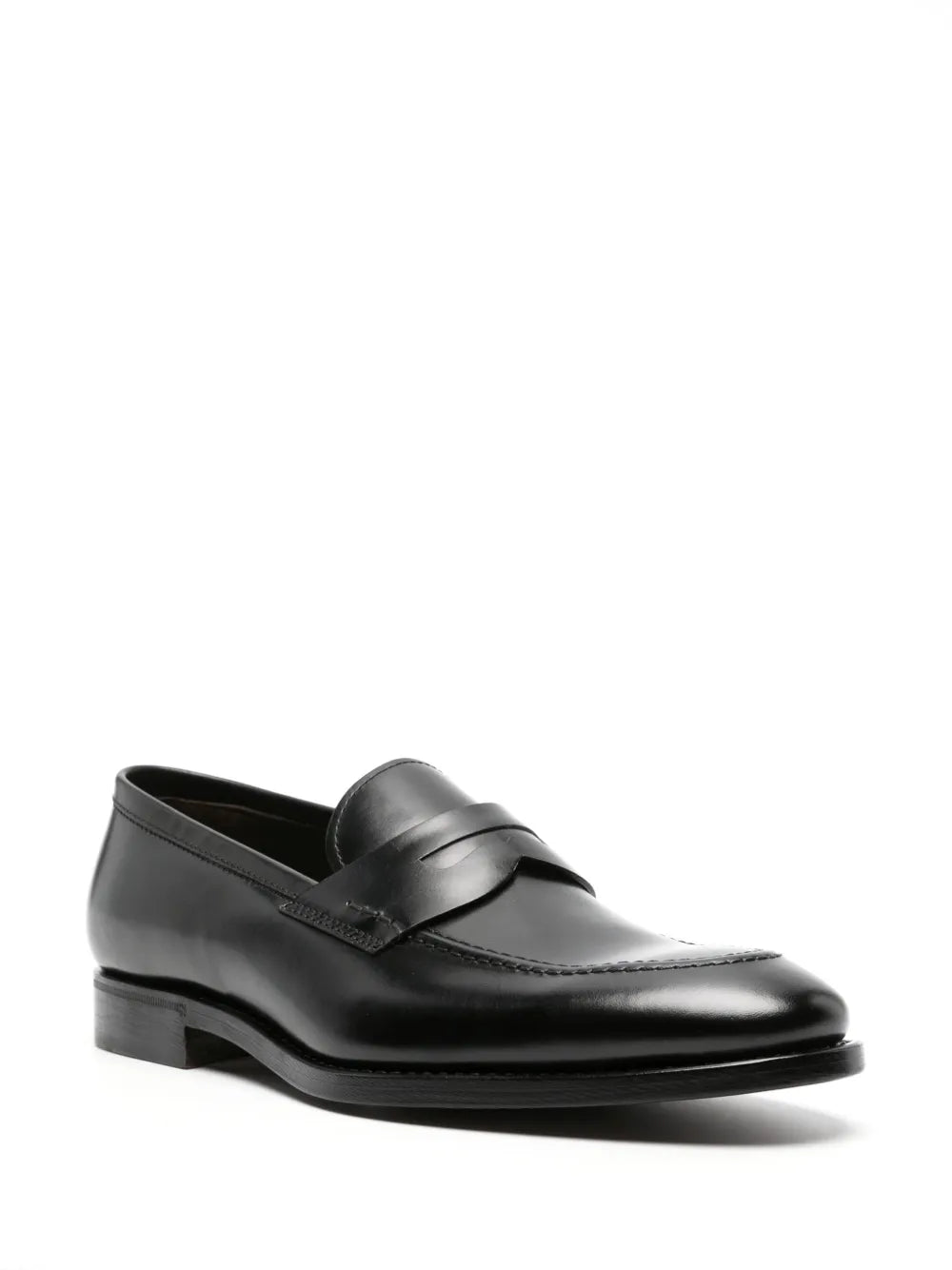 Henderson Baracco penny-slot leather loafers
