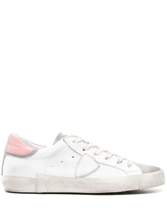 Philippe Model Paris Prsx distressed-effect panelled sneakers
