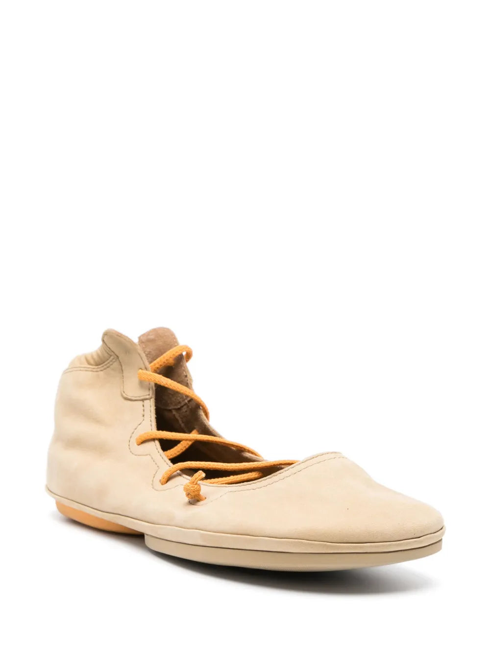 Camper Right Nina leather ballerina shoes