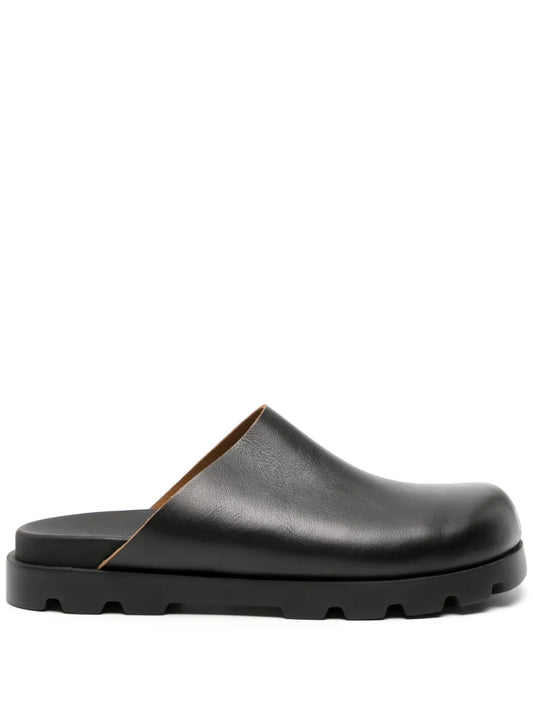 Camper Brutus leather slippers