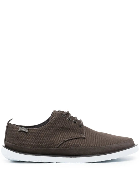 Camper Wagon logo-appliqué derby shoes