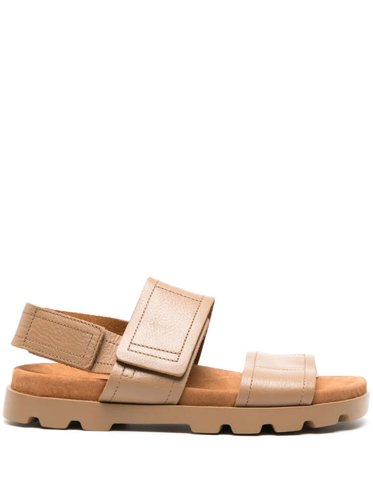 Camper Brutus touch-strap leather sandals