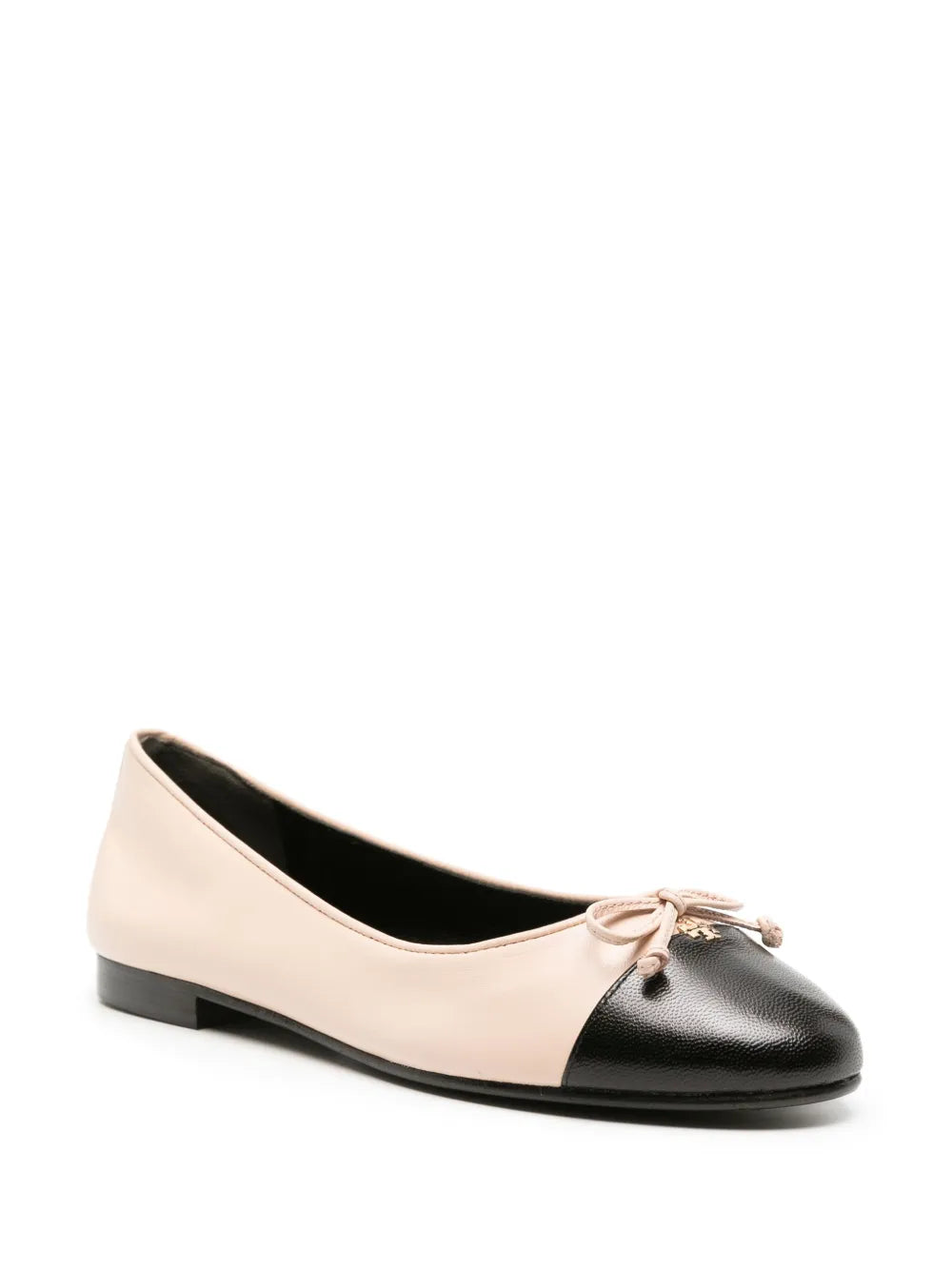 Tory Burch Double-T leather ballerina shoes